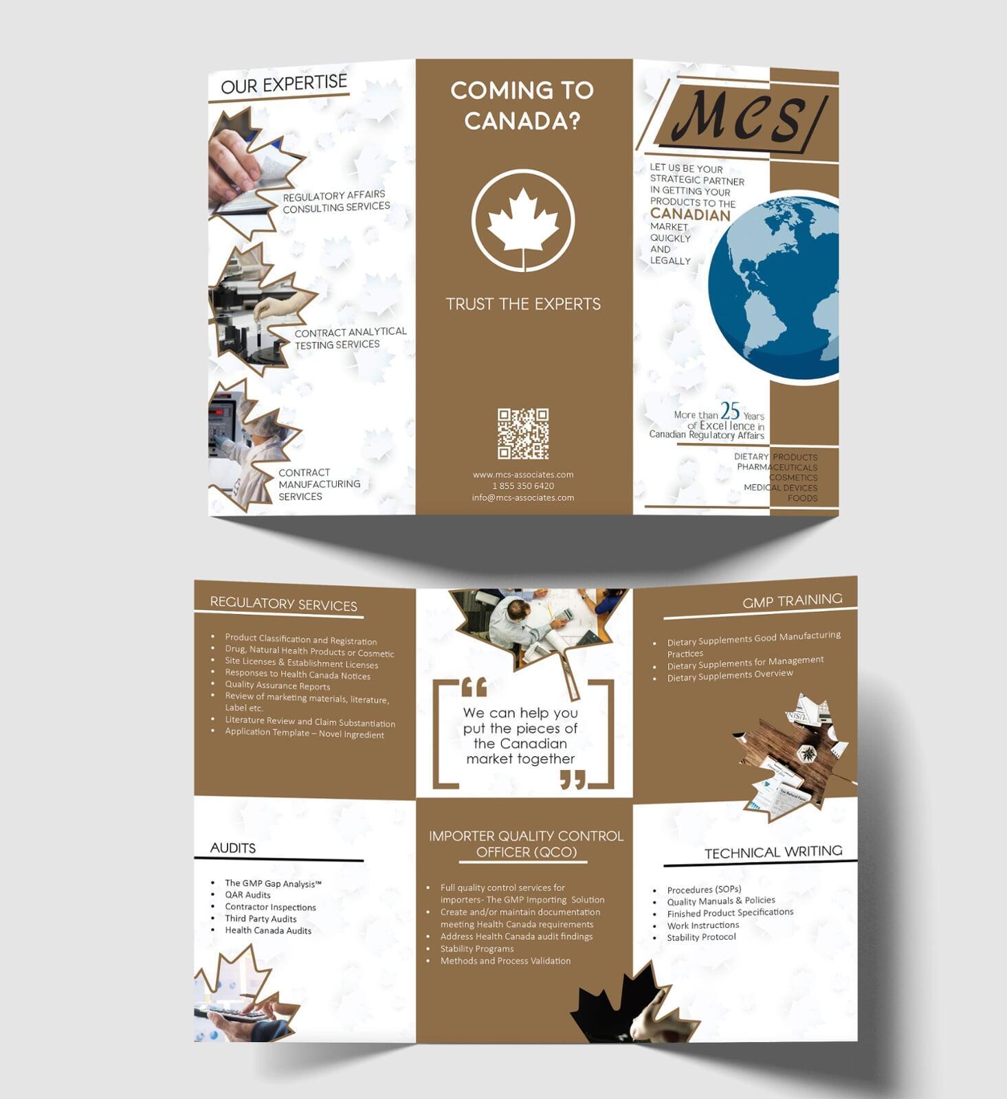 Brochure design